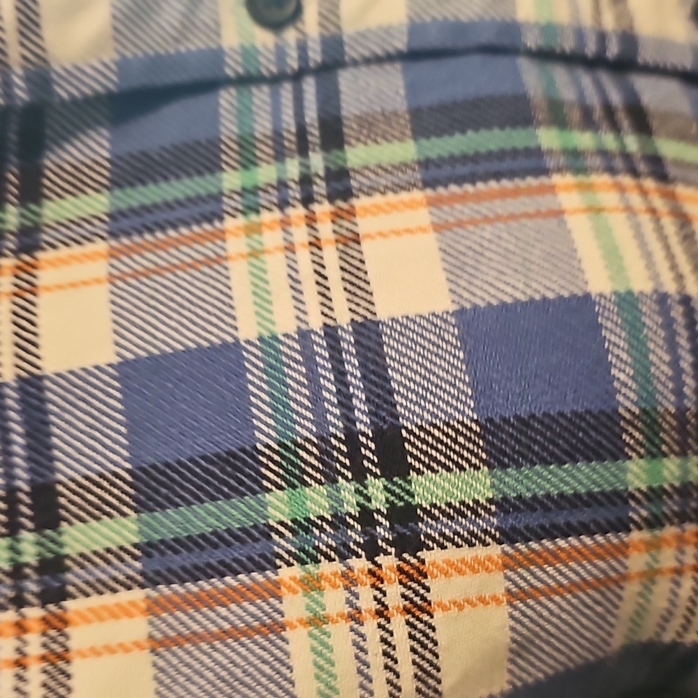 MADEWELL Plaid Button Up Size Medium - Picture 5 of 8